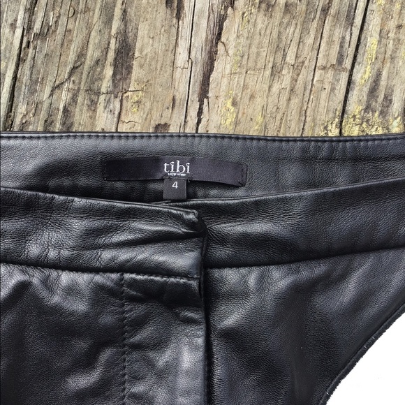 Leather Appliqué Midi Skirt - Picture 5 of 7